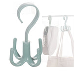 Wardrobe Organizer Hanger 4 Hooks 360° Rotating
