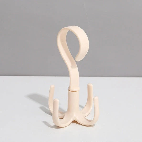 Wardrobe Organizer Hanger 4 Hooks 360° Rotating
