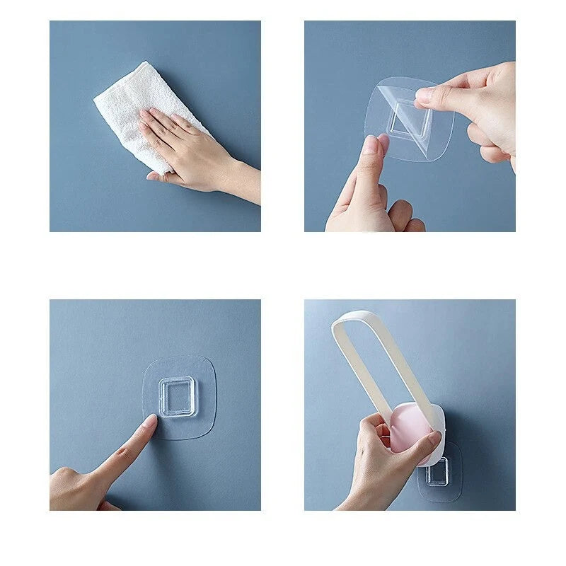 Wardrobe Organizer Self-Adhesive Foldable Space-Saving