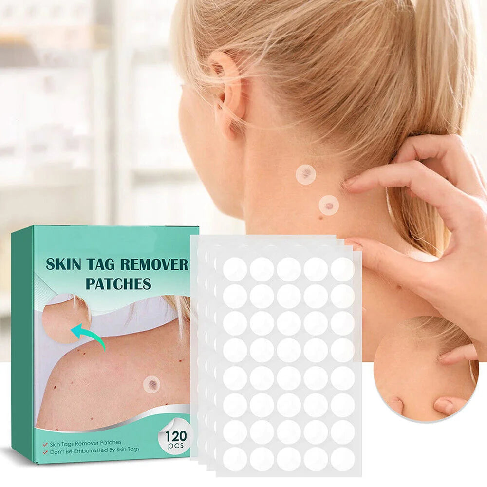Wart Removal Patches Hydrocolloid Transparent Set of 120