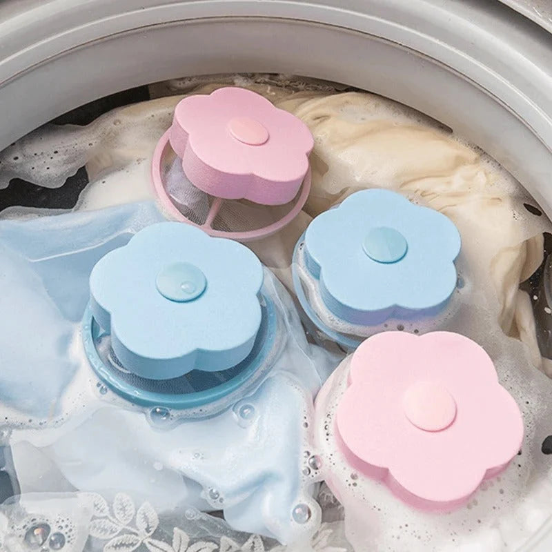 Washing Machine Lint Remover Floating & Reusable Filter