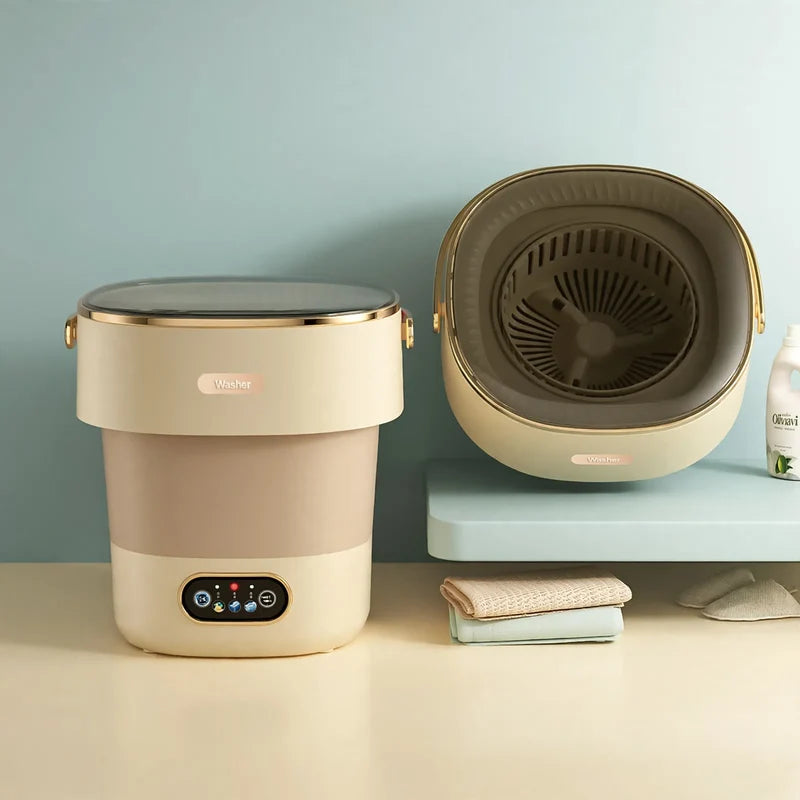 Washing Machine Portable Folding Integrated Spin-Dry 5 Kg