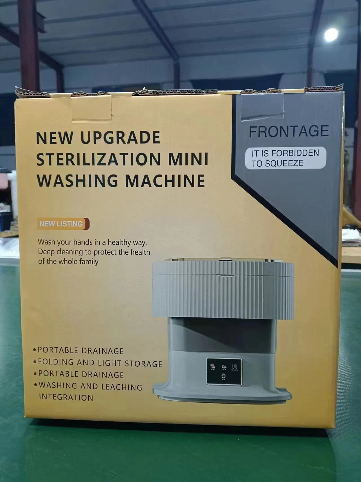 Washing Machine Portable Folding Integrated Spin-Dry 5 Kg