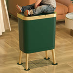 Waste Bin Slim 15L Odour-Sealing Flip-Top
