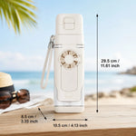 Water Bottle Built-In Fan & Cooling Mist