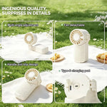 Water Bottle Built-In Fan & Cooling Mist