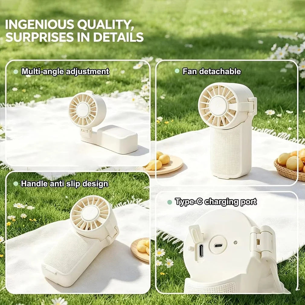 Water Bottle Built-In Fan & Cooling Mist