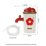 Water Bottle Dispenser Automatic Pump Flower Design Tabletop Use