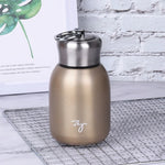 Water Bottle Stainless Steel Double-Wall Insulated Leakproof 10.1 Oz