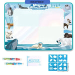 Water Drawing Mat for Kids Reusable Mess-Free Quick-Drying