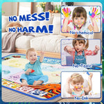 Water Drawing Mat for Kids Reusable Mess-Free Quick-Drying