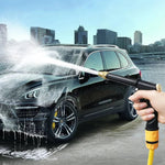Water Gun Adjustable Spray Ergonomic Handle Hose-Compatible
