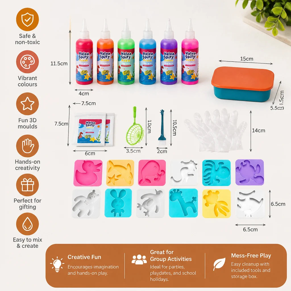 Water Jelly Kit Gel & Reusable Moulds