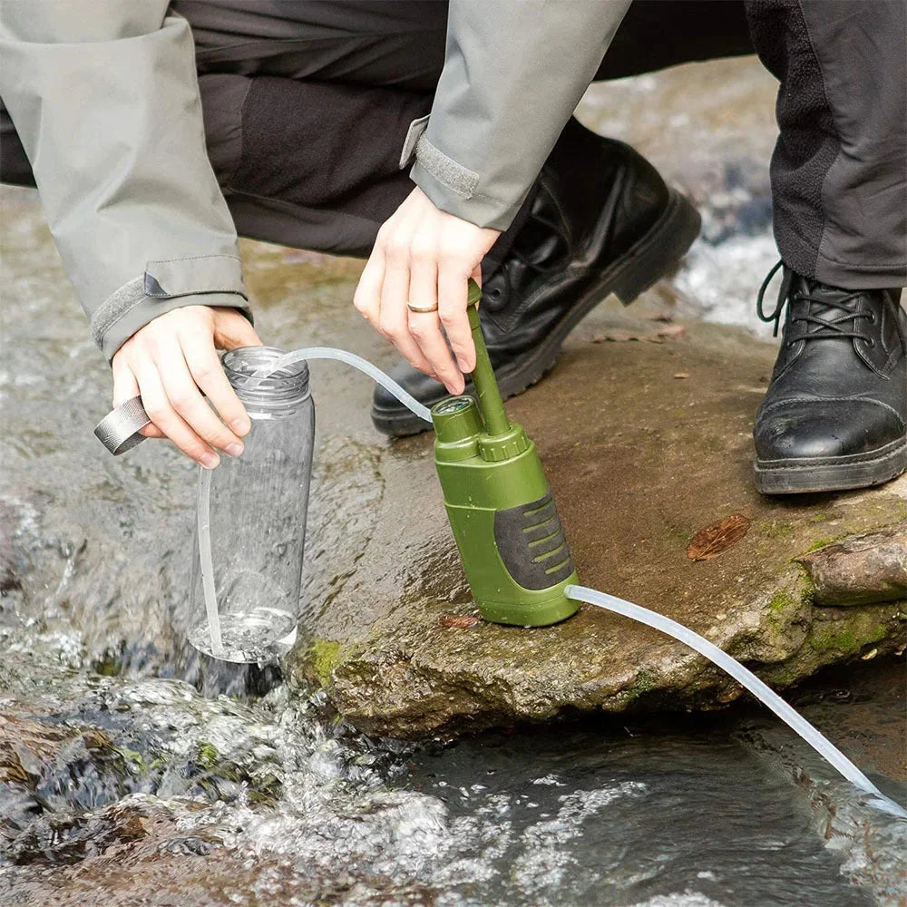 Water Purifier 3-Stage Manual Hand Pump