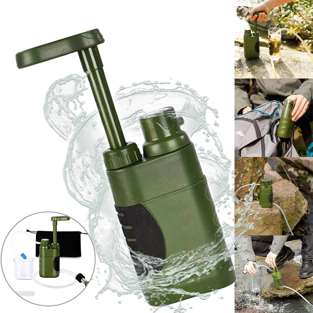 Water Purifier Portable 4-Stage 0.01 Micron