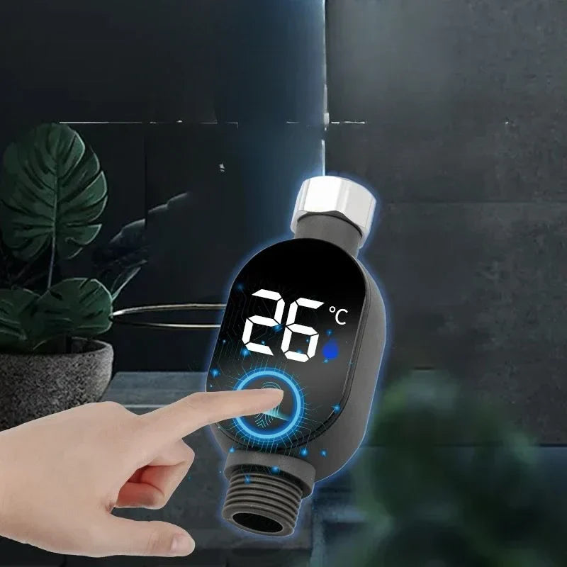 Water Temperature Monitor LED Display Real-Time Readings
