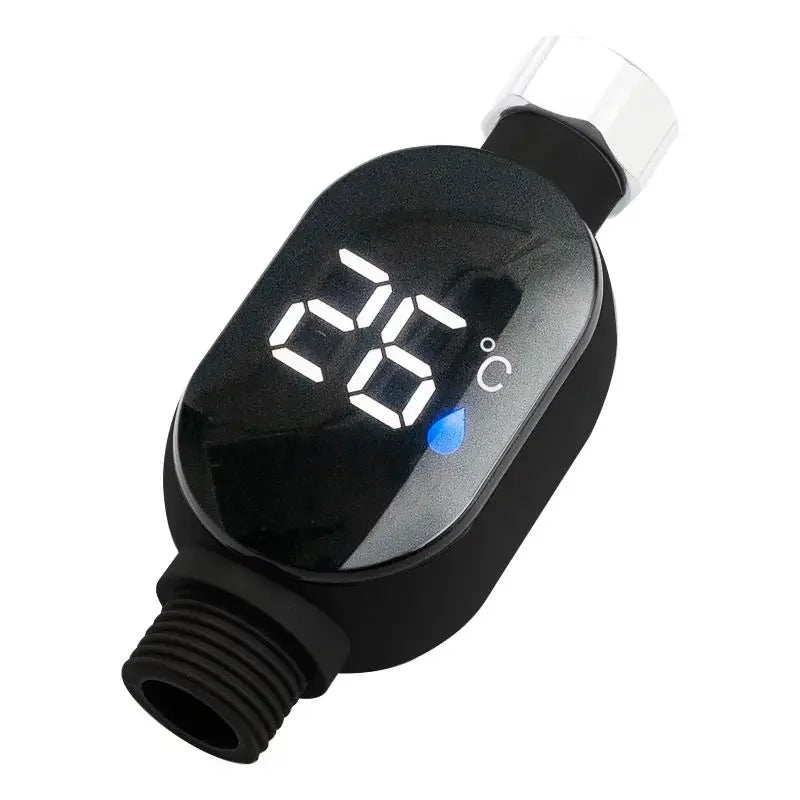 Water Temperature Monitor LED Display Real-Time Readings