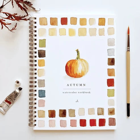 Watercolour Workbook Spiral-Bound Guided Projects