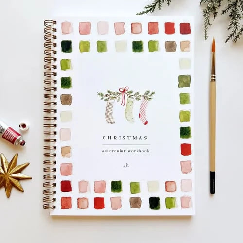 Watercolour Workbook Spiral-Bound Guided Projects
