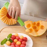 Watermelon Cutter 3-in-1 Stainless Steel & Non-Slip Handle
