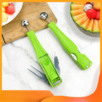 Watermelon Cutter 3-in-1 Stainless Steel & Non-Slip Handle