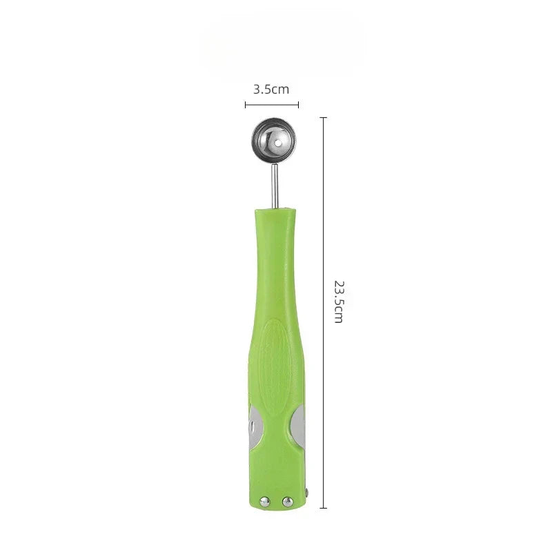 Watermelon Cutter 3-in-1 Stainless Steel & Non-Slip Handle