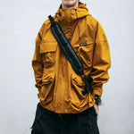 Waterproof Jacket Lightweight Packable Adjustable Hood & Cuffs