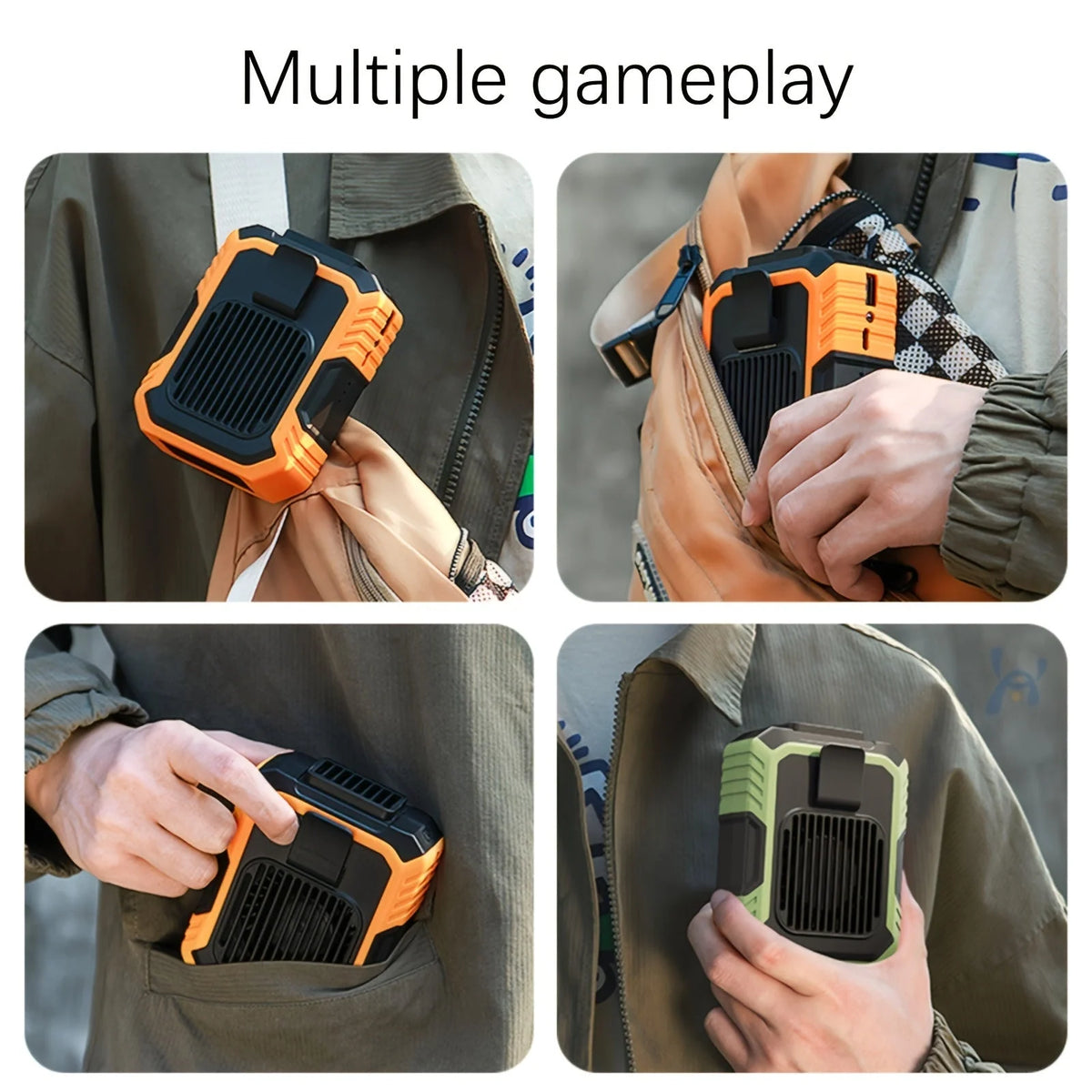 Wearable Fan Bladeless 5000mAh Power Bank