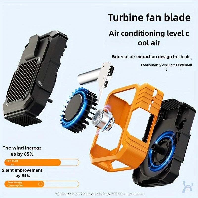 Wearable Fan Bladeless 5000mAh Power Bank