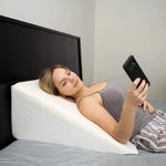 Wedge Pillow Back & Leg Support Gel Memory Foam