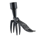 Weed Puller Upright Stainless Steel Prongs Foot Pedal