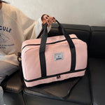 Weekender Bag Spacious Water-Resistant Adjustable Padded Strap
