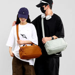 Weekender Bag Weather-Resistant Zippered Pockets & Adjustable Straps