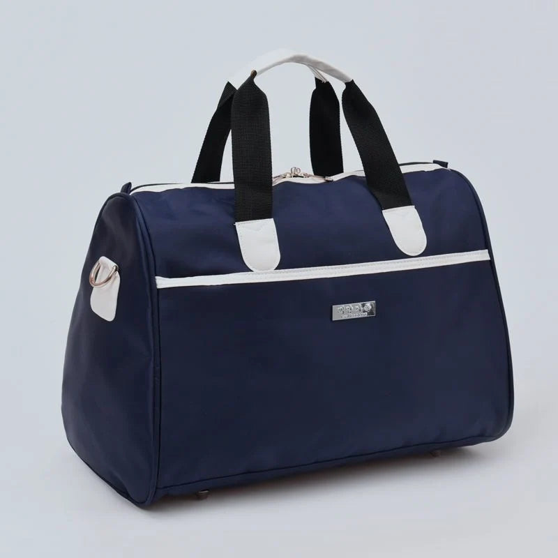 Weekender Duffel Bag Elephant Print & Detachable Shoulder Strap