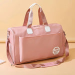 Weekender Duffel Bag Elephant Print & Detachable Shoulder Strap