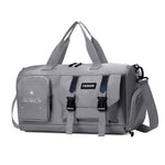Weekender Duffel Bag Water-Resistant Multiple Compartments Adjustable Strap