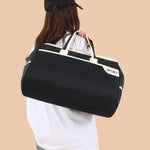 Weekender Duffel Bag Water-Resistant Multiple Pockets & Adjustable Strap