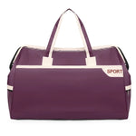 Weekender Duffel Bag Water-Resistant Multiple Pockets & Adjustable Strap