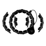 Weighted Hula Hoop Adjustable Sections & Auto-Spin Ball