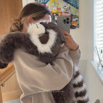 Weighted Stuffed Animal Raccoon Extra-Long Arms