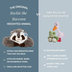 Weighted Stuffed Animal Raccoon Extra-Long Arms