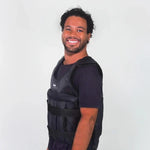Weighted Vest Adjustable Removable Weights Up to 110 Pounds