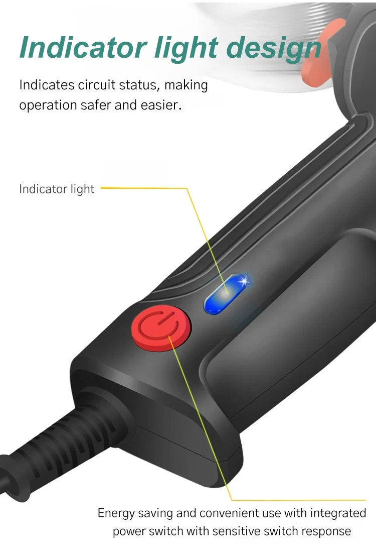 Welding and Cutting Tool Dual-Function Lightweight Ergonomic Grip