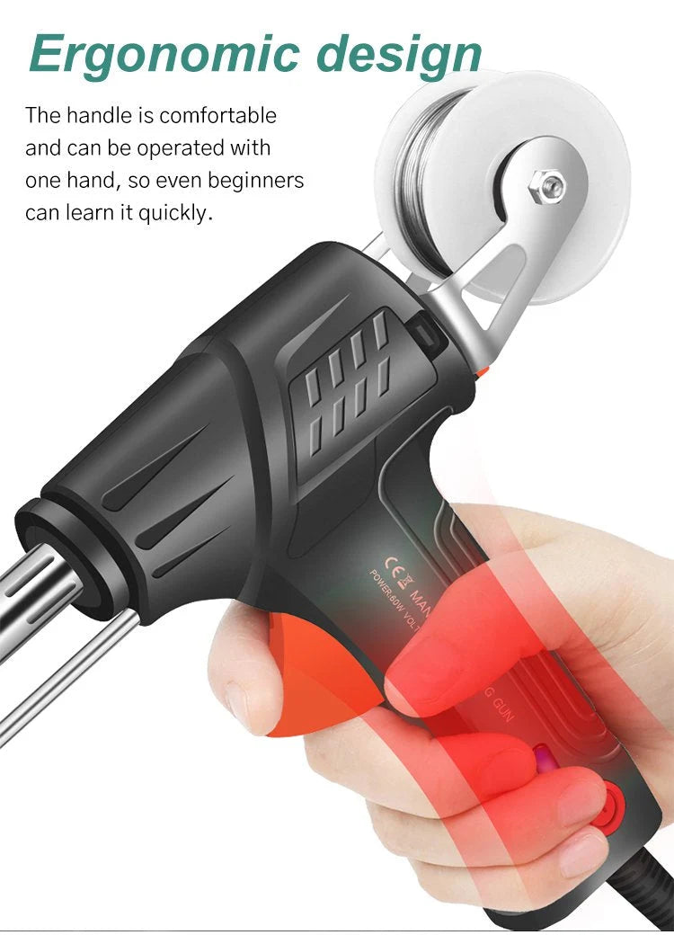 Welding and Cutting Tool Dual-Function Lightweight Ergonomic Grip