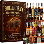 Whiskey Advent Calendar 24 Miniature Bottles Single Malts & Bourbons
