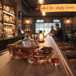 Whiskey Bottle Horse-Inspired Decorative Bar Accent