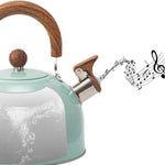 Whistling Kettle Stainless Steel 2.64 Quart 񟿿