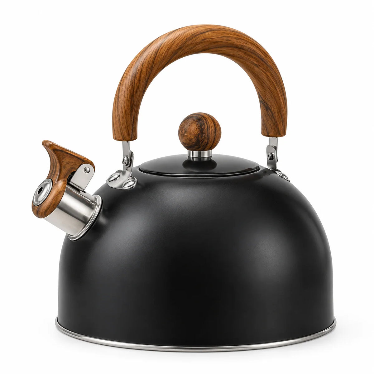 Whistling Kettle Stainless Steel Stovetop 2.64 Qt