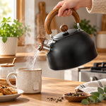 Whistling Kettle Stainless Steel Stovetop 2.64 Qt