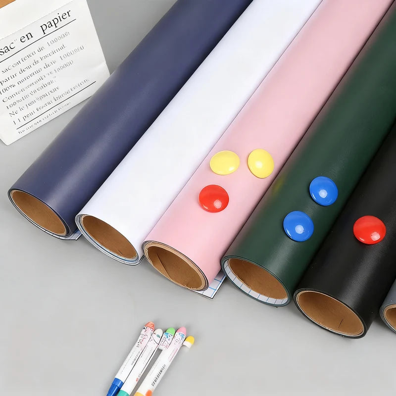 Whiteboard Film Magnetic Self-Adhesive Reusable Dry-Erase